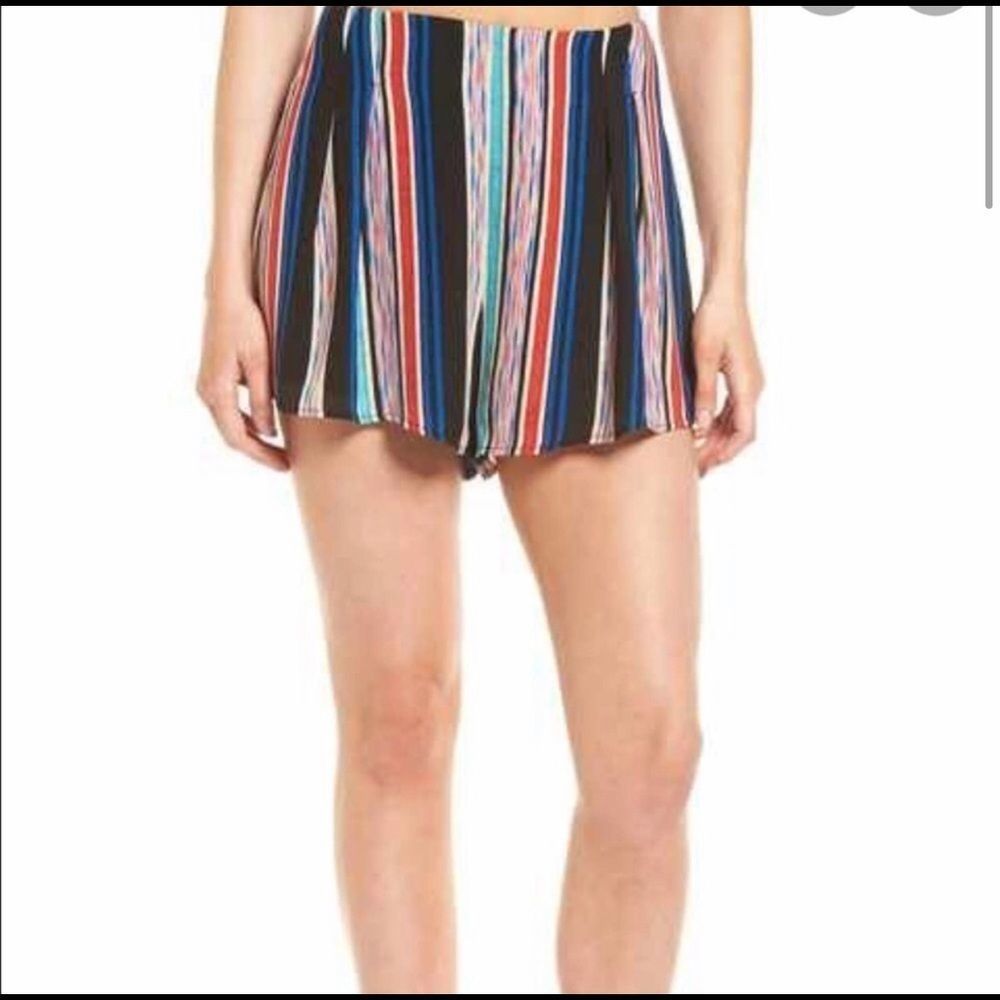 LUSH striped shorts